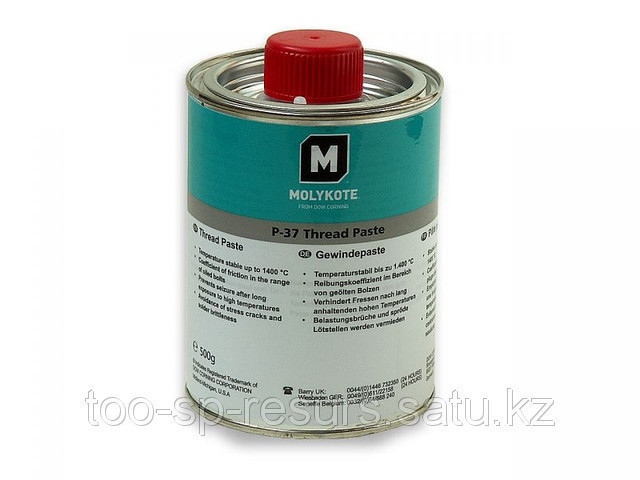 MOLYKOTE® P-37 особо чистая резьбовая паста 500гр - фото 3 - id-p1668967