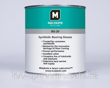 MOLYKOTE® BG-20 EP-2-3 1kg Синтетическая полиэфирная смазка - фото 1 - id-p1671029