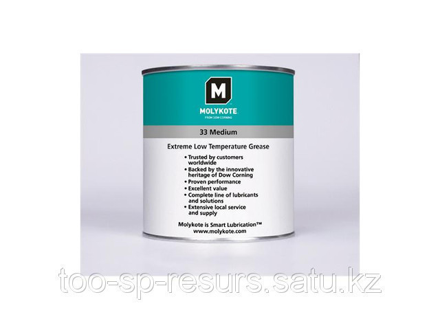 MOLYKOTE® 33 MEDIUM синтетическая силиконовая смазка морозо и термостойкая для узлов трения точных механизмов - фото 2 - id-p1671163