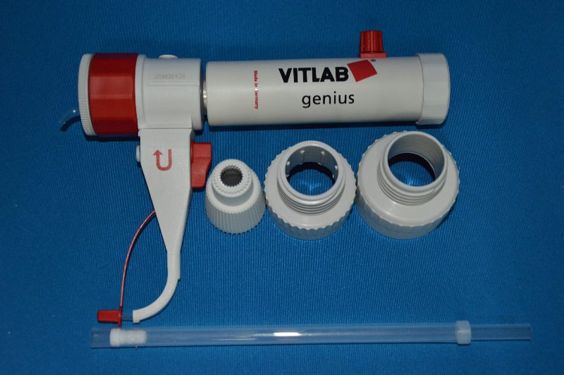 Диспенсер VITLAB simplex, V-5,0-50,0 мл, ц.д.1мл, GL 45, фото 1