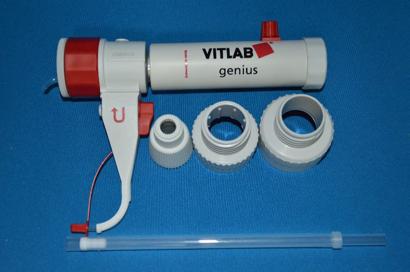 Диспенсер VITLAB simplex, V-10,0-100,0 мл, ц.д.2 мл, GL 45