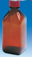 Бутыль темная для флакон-диспенсеров и цифровых бюреток, V-100 мл, GL 32 (VITLAB)