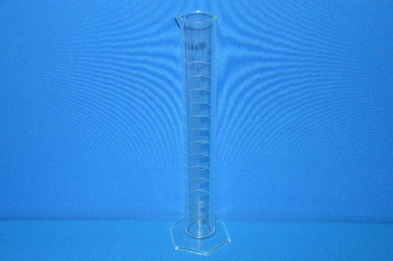 Цилиндр мерный с носиком высокий, 250 мл, ц.д.2 мл, класс А, 6-гранное основание, рельефная градуировка, РМР (VITLAB) - фото 1 - id-p33509921
