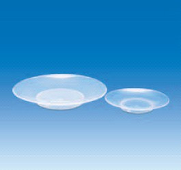 Стекло часовое из полипропилена d-100 мм, прозрачное с круглым основанием (PP) (VITLAB), фото 1