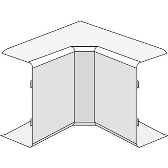 AIM 22x10 Угол внутренний белый (розница 4 шт в пакете, 20 пакетов в коробке)