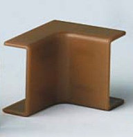 AEM 25x17 Угол внешний коричневый (розница 4 шт в пакете, 20 пакетов в коробке)