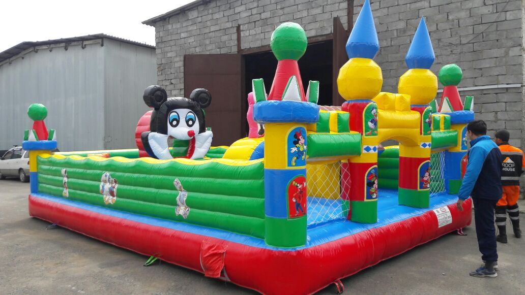 Игровой надувной центр Микки маус 800x500x380 см