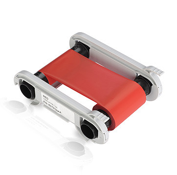 Монохромная красная лента Evolis RCT013NAA 1000 отп.