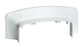 Ввод в стену 110х50 мм, черный