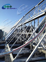 Дом Правительства РК, установка солнечных водонагревателей 17