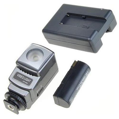 Накамерный прожектор LED-5002 + аккум.+зарядка - фото 3 - id-p2019821