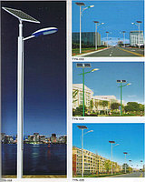 Автономные уличные фонари освещения на солнечных батареях, фото 1