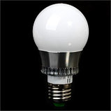 Светодиодная многоцветная лампа 10W E27 220V, фото 2