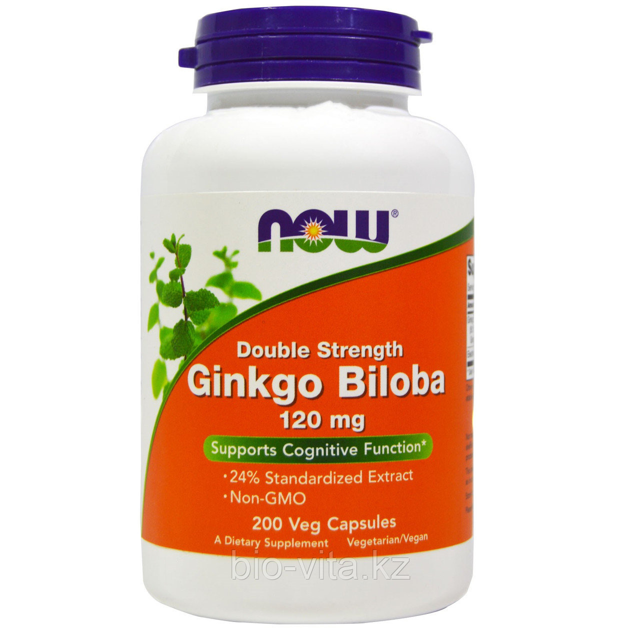 Гинкго билоба  Ginkgo Biloba,120 mg, 200 капсул.