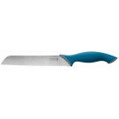 Нож LEGIONER "ITALICA" хлебный, эргономичная рукоятка, лезвие из нержавеющей стали, 200мм