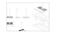 Адаптер врезного монтажа Televic D-Cerno Flushmount Bracket (71.98.0305)