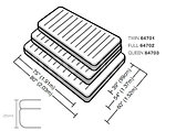 Надувной матрас Dura-Beam INTEX 64701 / 64702 / 64703 (64703, двуспальный), фото 4