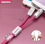 Кабель USB для зарядки и синхронизации 2-в-1 Remax RC-025t для iPhone, iPad  + microUSB, фото 2