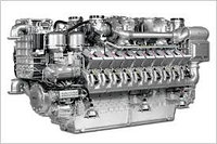 Дизельный двигатель MTU 16V2000G25, 16V2000G65, 18V2000G65