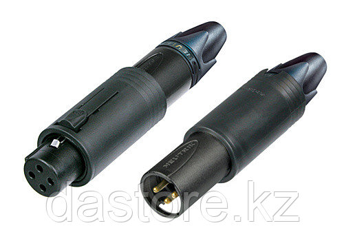 Neutrik NC3FM-C-B разъём XLR convetCON "папа/мама", 3 pin черный