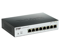 D-link DGS-1100-08P Коммутатор 8 портов 10/100/1000 PoE Gigabit