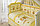 Комплект постельного белья 7 пр. НИКА МИШКА НА ПОДУШКЕ Бежевый (Perina, Беларусь), фото 2