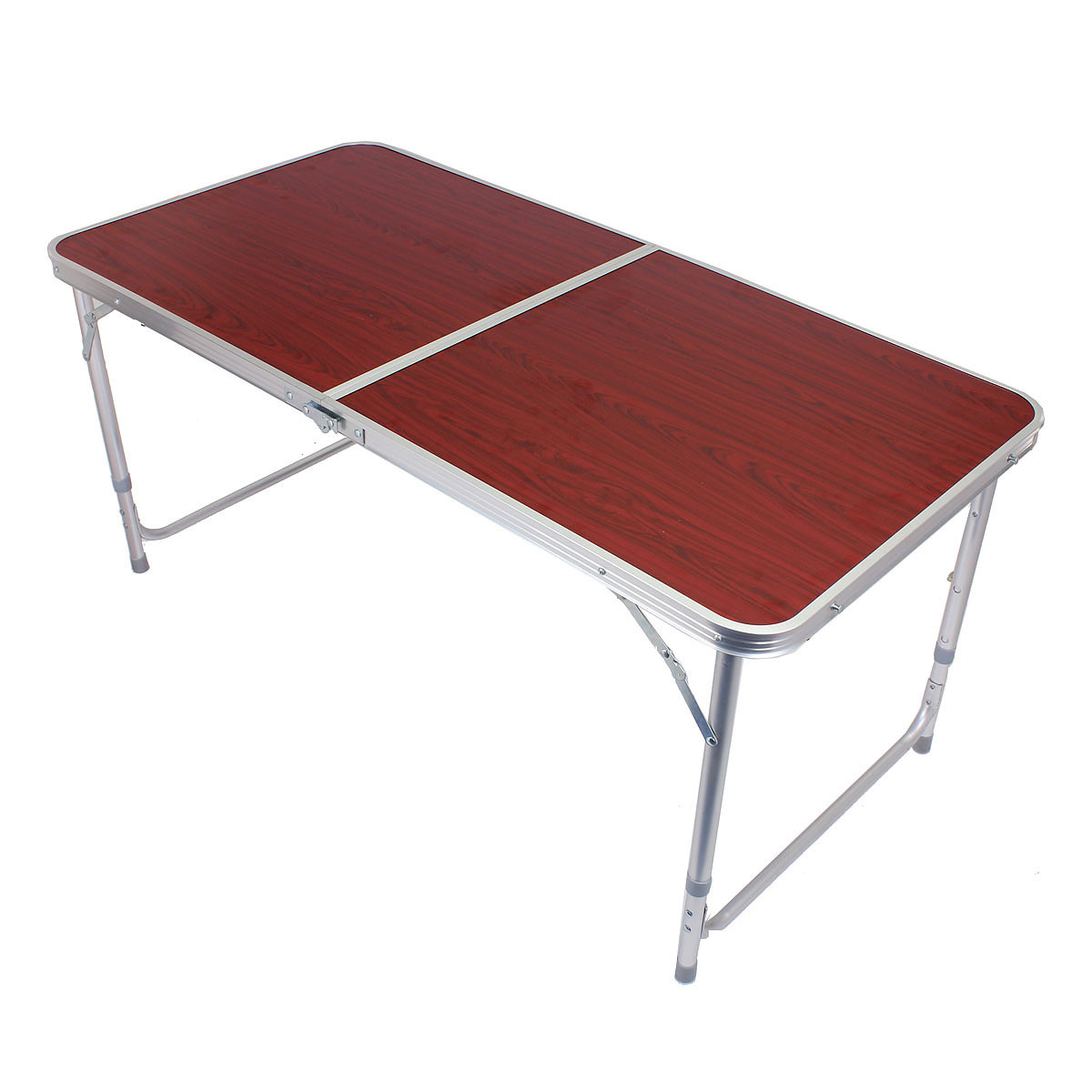 Раскладной стол и стулья для пикника в чемодане Folding Table "120* 60* 70 см" (туристический столик) темный - фото 5 - id-p43340551