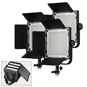 Светодиодная (LED) панель для фото / видео Pergear LED 576 (3 осветителя)