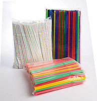 Трубочки одноразовые 21 см 500 шт/уп.