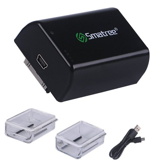 Дополнительный (Bacpac) аккумулятор Smatree® BJ-A для GoPro HERO 4/3+/3 на 2500mAh
