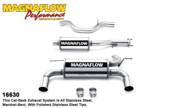 Выхлопная система MagnaFlow на Hummer H3 (2006-2010)