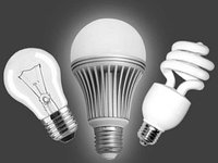 Соотношение мощности светодиодных и других ламп