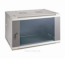 Шкаф настенный Toten WM6606.9002  19" 6U,600*600*368, grey,