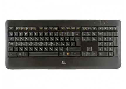 Logitech 920-002395 K800 клавиатура беспроводная с подсветкой Keyboard, Russian Layout
