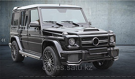 Карбоновая передняя юбка Mansory на G-class G63 W463