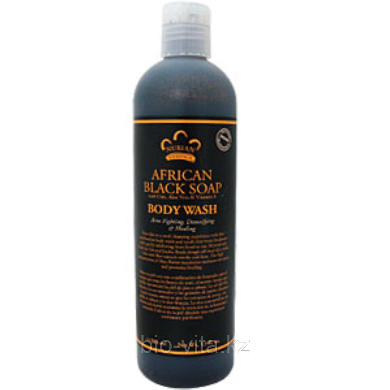 Африканское черное мыло, для тела,  (384 мл). Nubian Heritage.
