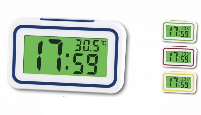 Часы с термометром и будильником говорящие (Kenko KK-9901TС) - фото 2 - id-p28158719