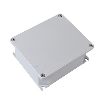 Коробка ответвительная алюминиевая окрашенная,IP66, RAL9006, 154х129х58мм - фото 1 - id-p34543001
