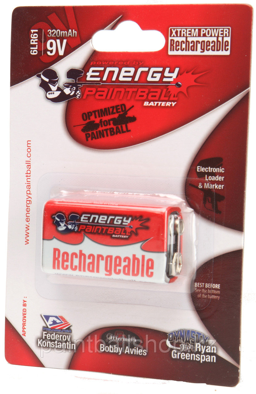 Батарейка 9V rechargeable 320mha