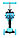 Самокат Scooter Mini (Божья-коровка), синий, фото 2