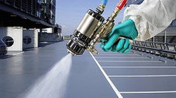 Нанесение полимочевина