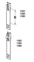 Держатель прямой H=6 cm, проволока Ø 5-8 mm, серия Silver