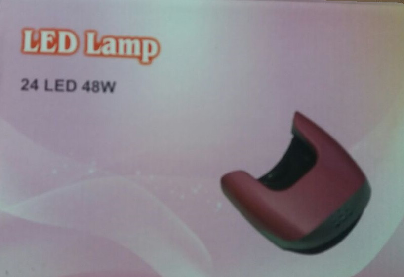 Ультрафиолетовая гелевая лампа сушилка для ногтей, 48Вт.