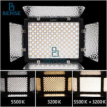 YN-300 III Накамерный LED 5500К прожектор с аккумулятором NP-F970 и зарядным устройством, фото 2