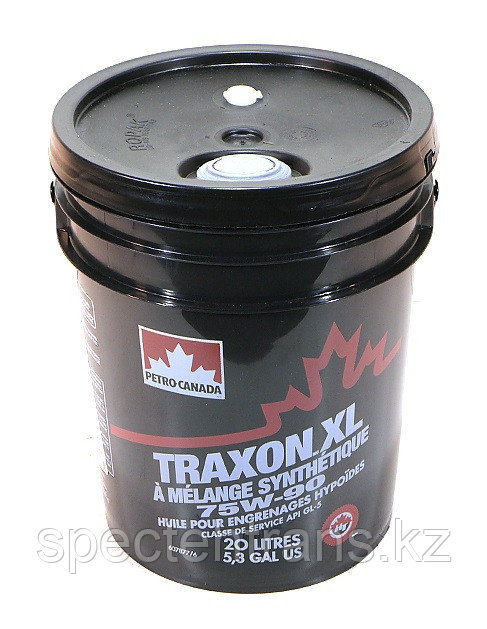 Petro-Canada Масло трансмиссионное Traxon XL Synthetic Blend 75W-90 (20л)