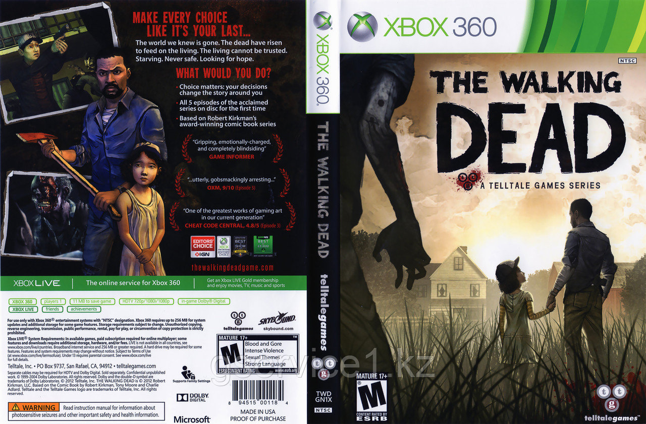 The Walking Dead: Game Of The Year Edition