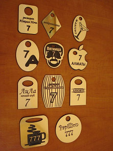 Пластиковые номерки