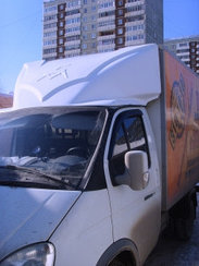 Обтекатель «GAZelle фургон» №4, 180 см, белый