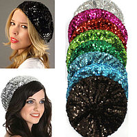 Беретка в паетку