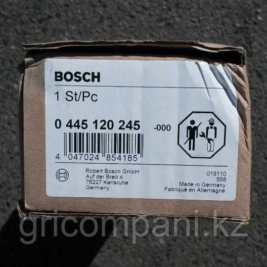 Форсунка ГАЗ 3309 - Bosch Common - Rail Евро-4, система впрыска, 0445120245/